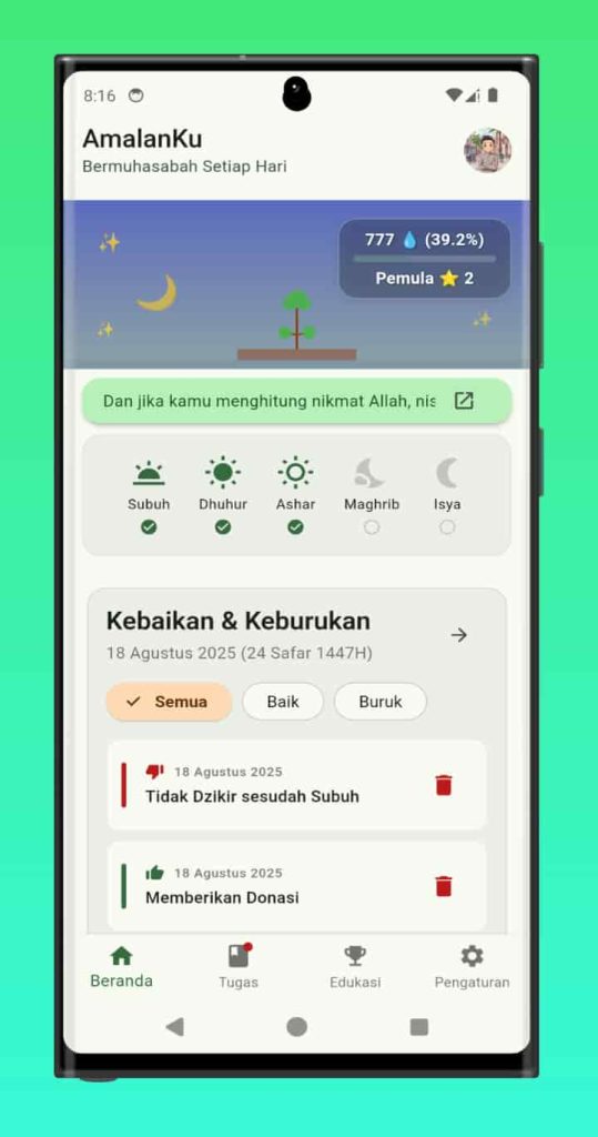 Boost Your Ibadah Consistency: AmalanKu App Helps Muslims Track Daily Worship Privately & Offline