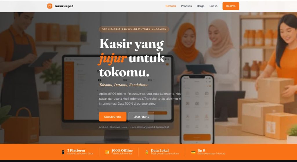 Cara Pakai KasirCepat — Panduan Lengkap untuk Pemula